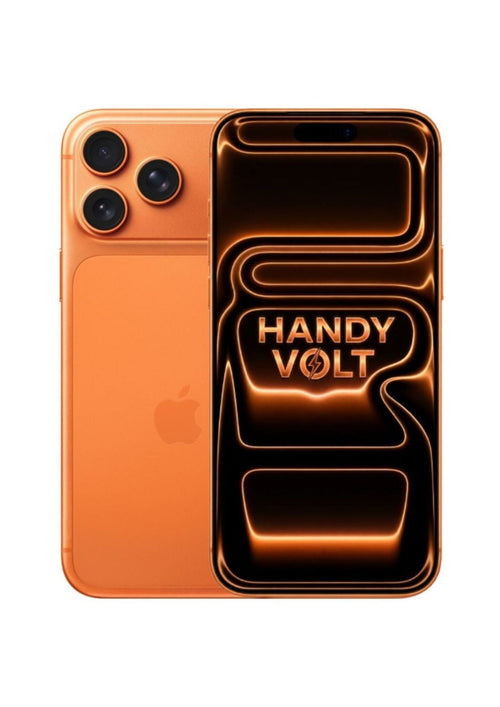 Apple iPhone 17 Serie in Cosmic Orange – Frontansicht