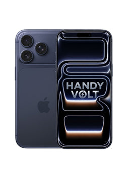 Apple iPhone 17 Serie in Deep Blue – Frontansicht