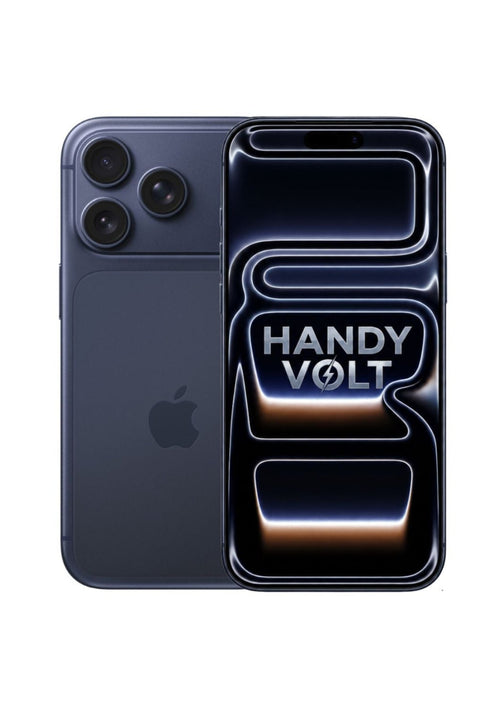 Apple iPhone 17 Serie in Deep Blue – Frontansicht